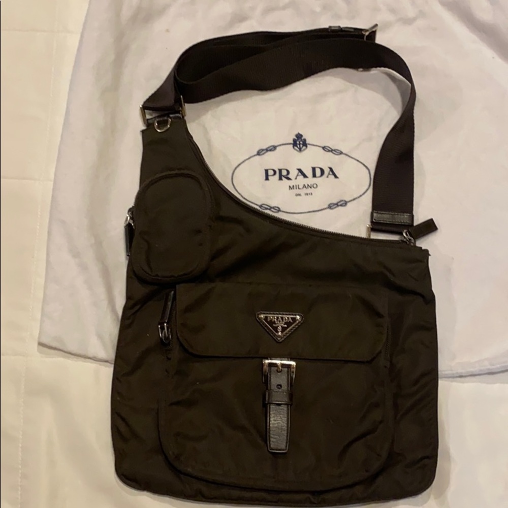 Authentic Prada Messenger Crossbody